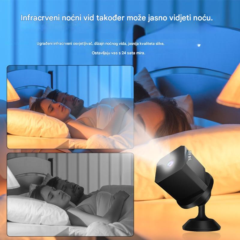 🏠📹🕵️Kupite 1, dobijte 1 gratis🔥Mala kvadratna kamera, pametna kamera visoke razlučivosti, bežični daljinski nadzor doma putem WiFi-ja