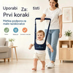 👶🍼 Nosilka za hojo in učenje | Nosilka za dojenčke 2 v 1, udobna, zračna in odporna proti padcem