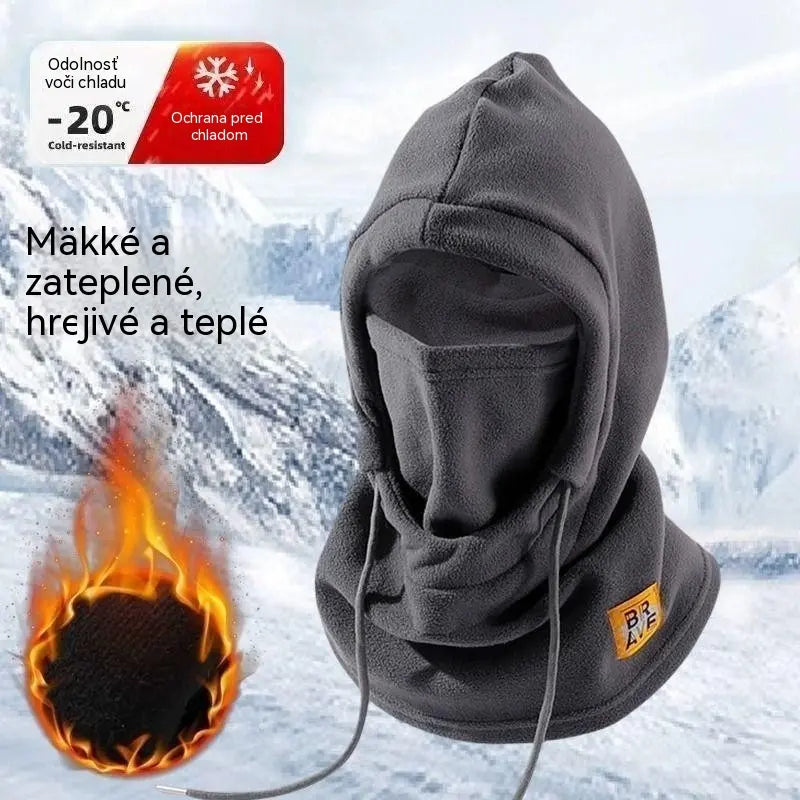 ❄️ Celoplošná termo čiapka s flísovou podšívkou, ktorá vás udrží v teple až do -20 stupňov Celzia. ⛷️ Ideálna na lyžovanie, motorku a outdoorové aktivity.