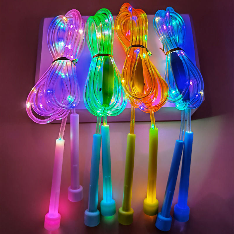 🏃【Kupite 2, dobite 2 gratis】🌈 LED svetleča kolebnica za otroke