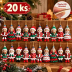 🎄【20/40 kusov】🎅Milé vianočné ozdoby✨