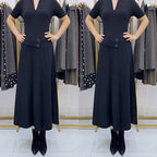 👗🎀【S-4XL】Jesenná/zimná vlnená midi sukňa