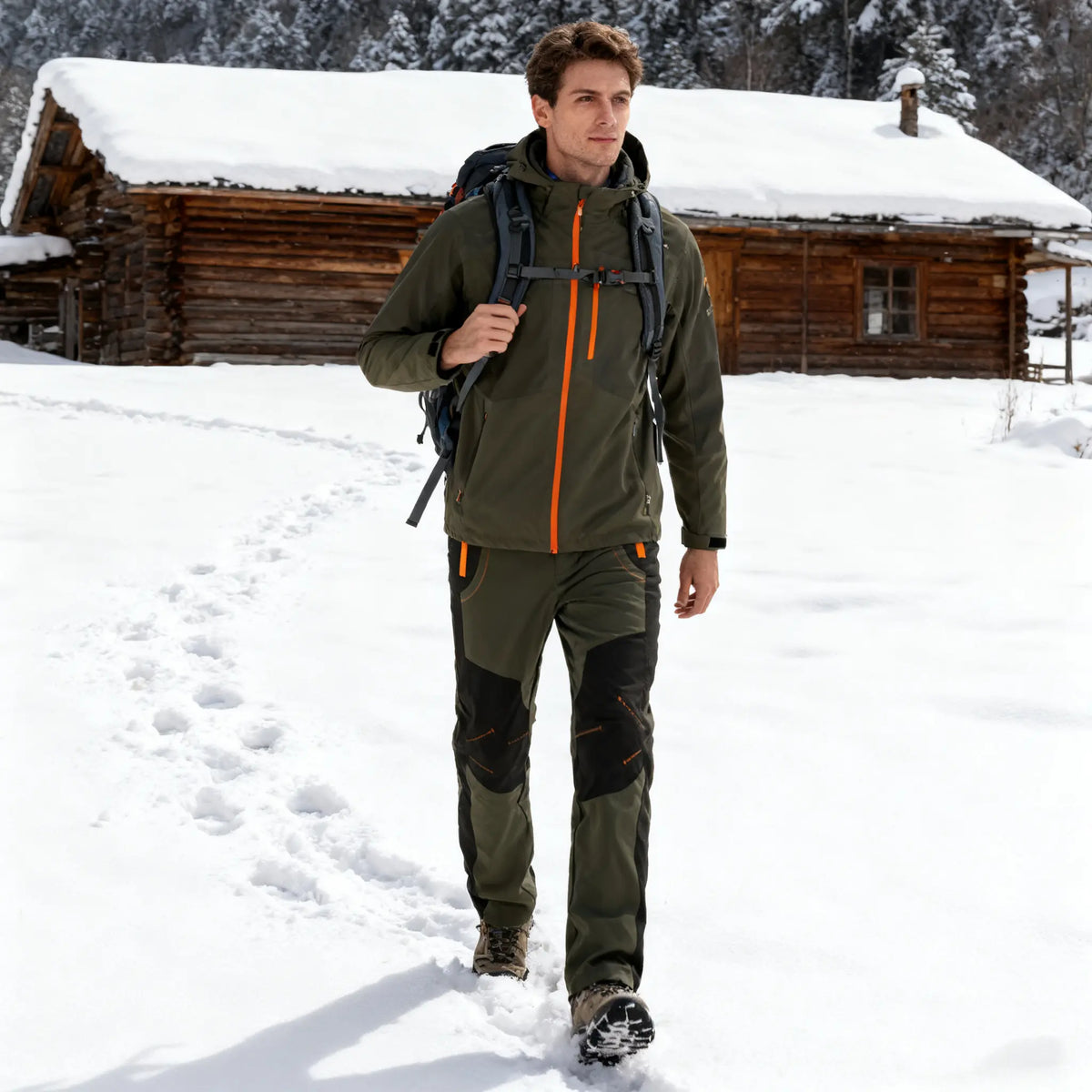 🏃‍♂️【S–5XL】2026 Nové pánske outdoorové jesenné a zimné nohavice – teplé, flísové, nepremokavé a vetruodolné