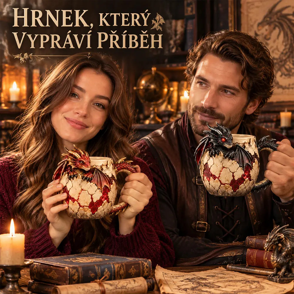 🐉💧Séria hrnčekov s dračou tematikou