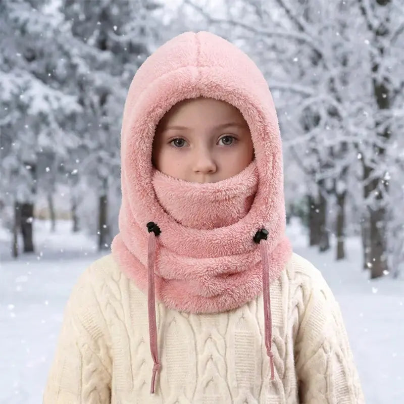 🔥2 položky za 27 eur🧢🧣Zateplená, větruodolná čepice typu kukla pro dětskou cyklistiku