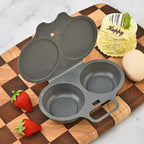 🎁2 kusy za 21 €💥Vajíčkový hrniec do mikrovlnky: dvojitý, nepriľnavý a ľahko sa čistí.🏠