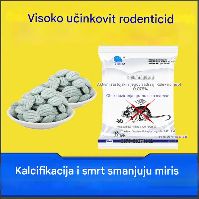 🔥【Kupite 2, dobijte 2 gratis】🐀⚠️Siguran i učinkovit rodenticid s kolekalciferolom