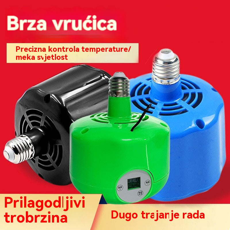 🐣🌡️ Inteligentna lampa za grijanje peradi s konstantnom temperaturom