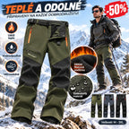 🏃‍♂️【S–5XL】2026 Nové pánske outdoorové jesenné a zimné nohavice – teplé, flísové, nepremokavé a vetruodolné