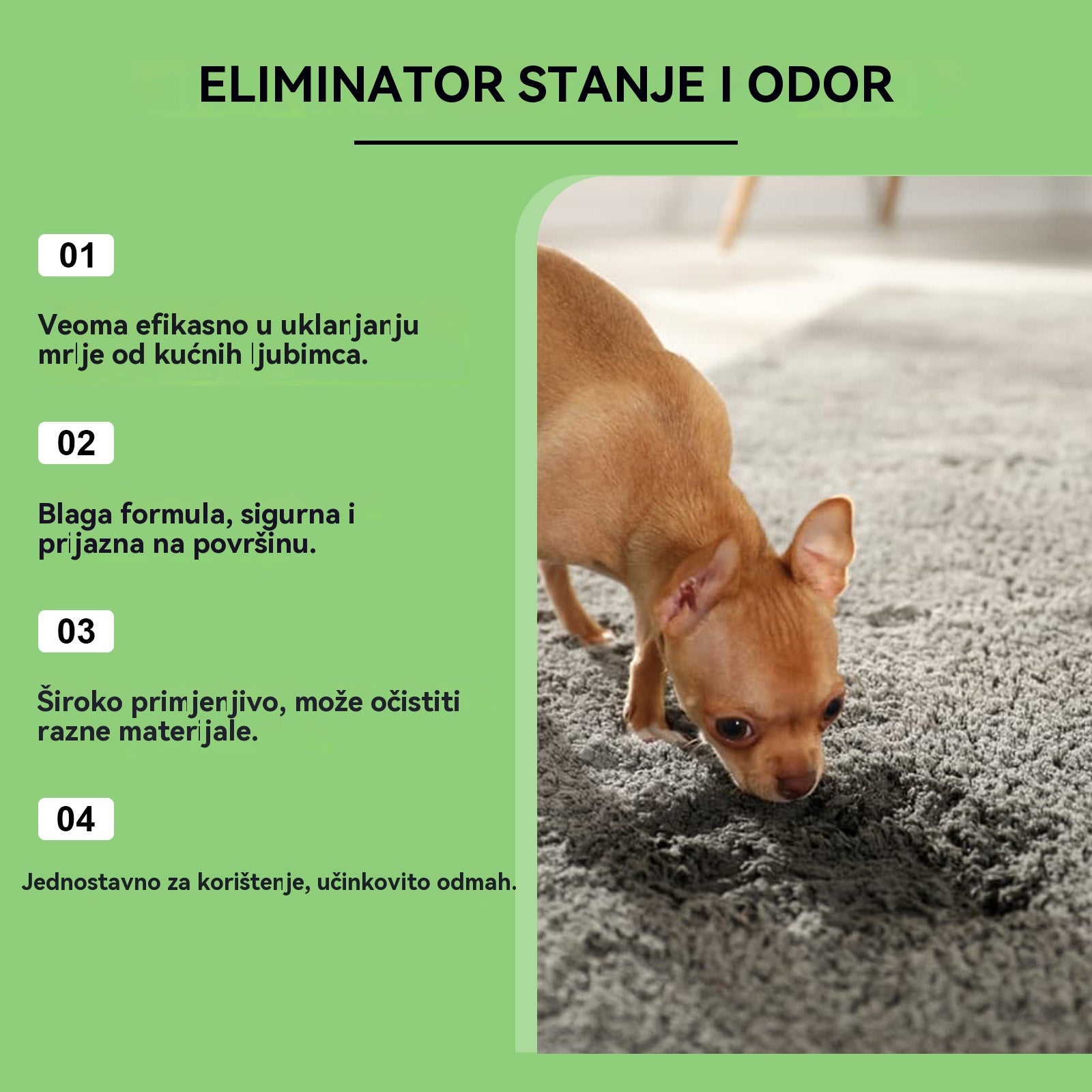 ✨【Kupite 1, dobijte 1 gratis】🐶🐱Sredstvo za uklanjanje mrlja za kućne ljubimce, mačke i pse