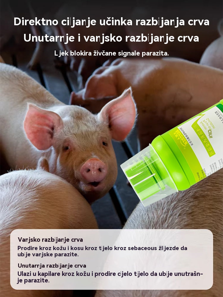【Kupite 1, dobijte 1 gratis!】🌿【Suzbijanje štetočina】🐖🐄🐑 Riješite se grinja na svinjama, govedima i ovcama, zaštitite njihovo zdravlje i potaknite njihov rast! 💪✨