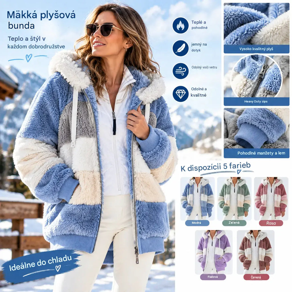 ☃️Omejena ponudba, 35 % popust❄️【S-5XL】Nova ženska zimska jakna 2026, topla in podložena s plišastimi pasovi