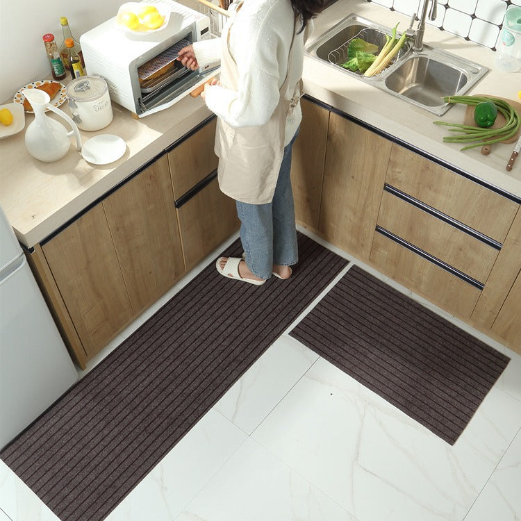 💥(40*60cm+40*120cm) Kuhinjska prostirka s protukliznim prugama koje upijaju vodu i ulje