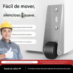 【4 kotačića + 16 vijaka】🚪 Nosač kliznih vrata s kotačićima – tih, podesiv i jednostavan za ugradnju 🔧
