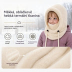 🔥2 položky za 27 eur🧢🧣Zateplená, větruodolná čepice typu kukla pro dětskou cyklistiku
