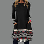 👗【Kúpte 1 a získajte 1 zadarmo】🍁【S-5XL】Dámske etnické módne ležérne šaty