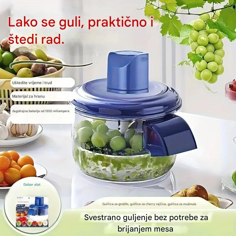 Prozirna električna gulilica za voće i povrće