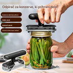 Varčno odpiranje pločevink. Koristen pripomoček za družinsko kuhinjo